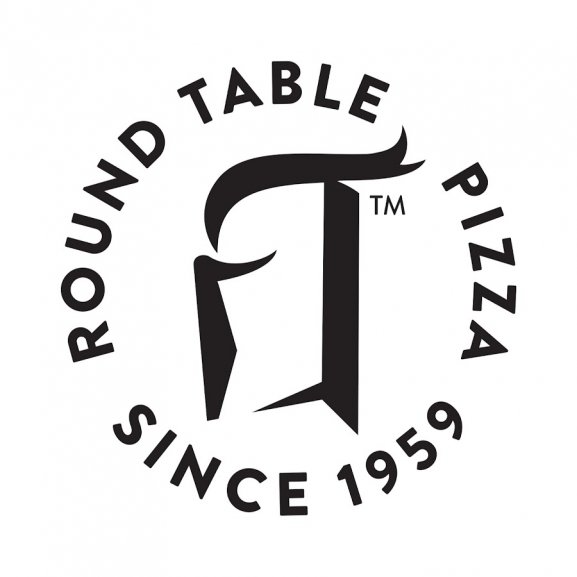 Round Table Pizza Crest Logo Logo