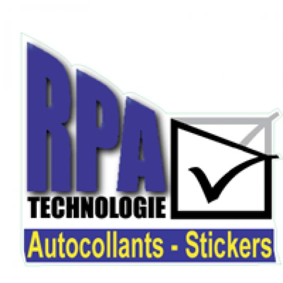 RPA Technologie Stickers Logo