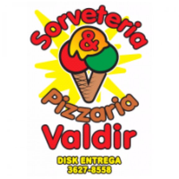 Sorveteria e Pizaria do Valdir Logo