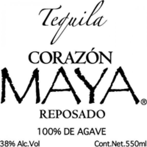 Tequila Corazon MAYA Logo