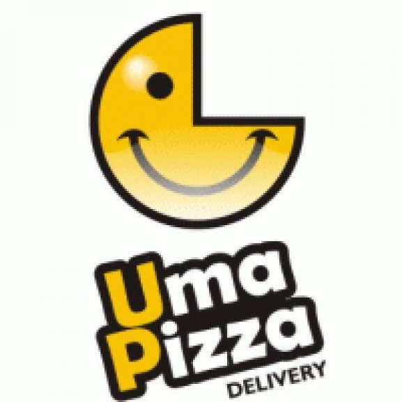 uma pizza delivery Logo