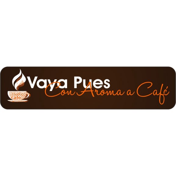 Vaya Pues Con Aroma a Café Logo