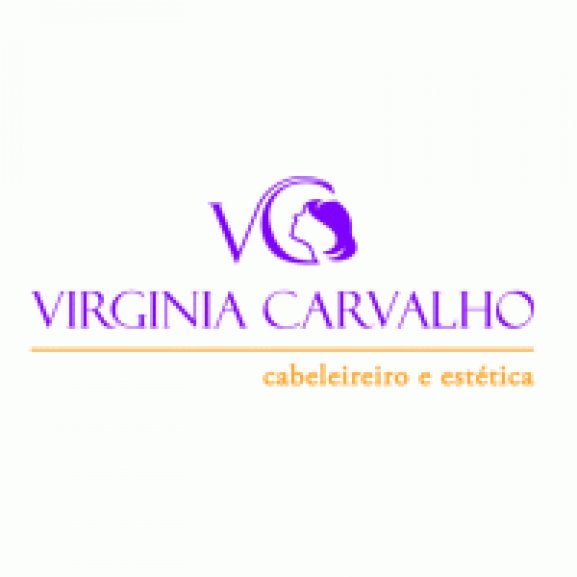 Virginia Carvalho cabeleireiro Logo