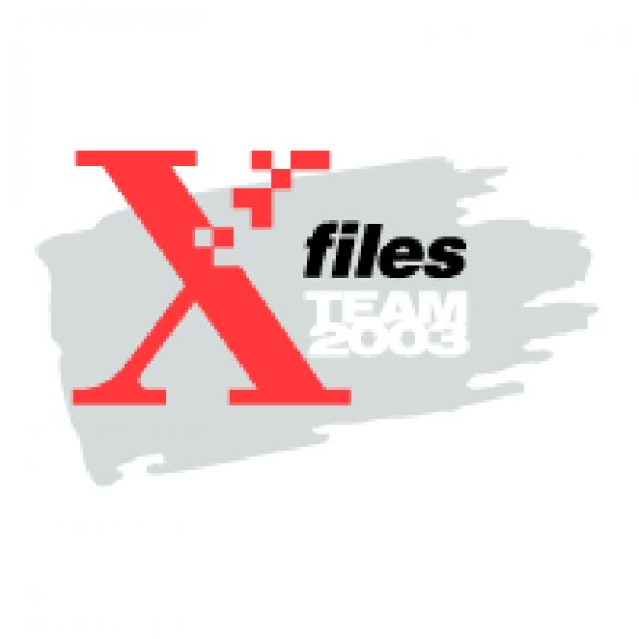 Xerox X-FilesTeam 2003 Logo