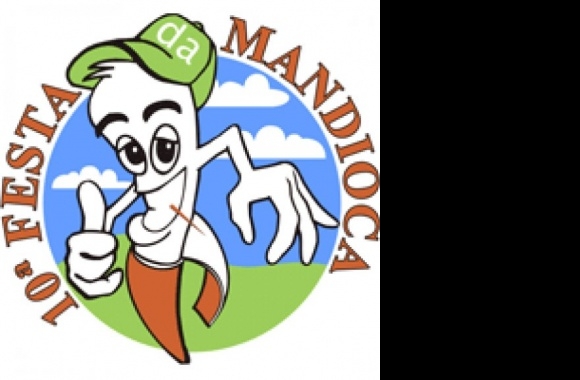 10ª Festa da Mandioca Logo