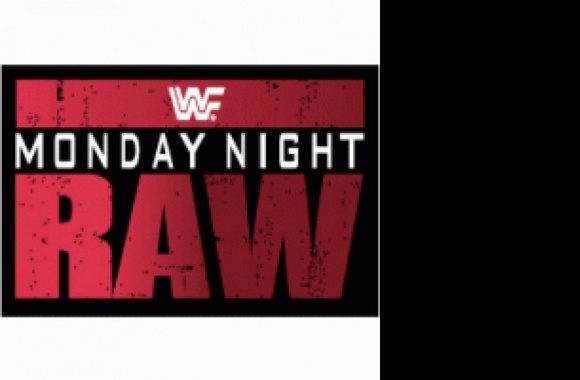 1993-1997 WWF Monday Night RAW Logo