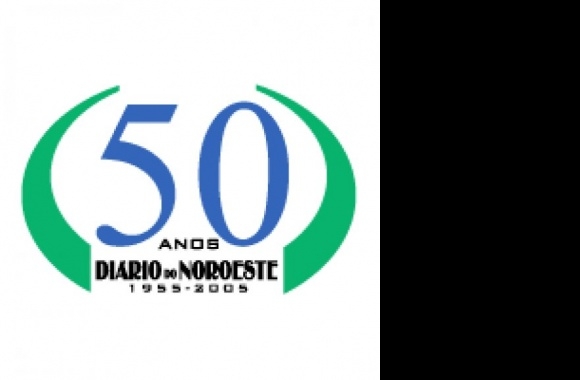50 Anos Diario do Noroeste Logo