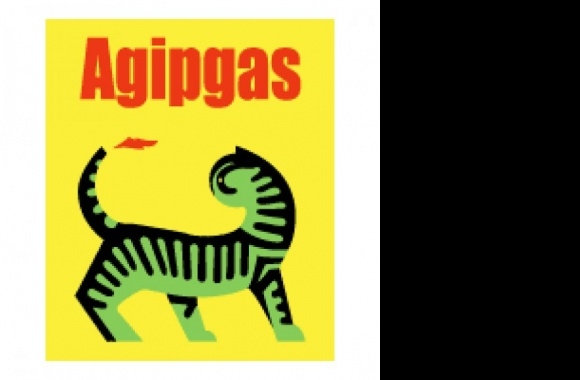 Agipgas old Logo