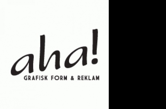 AHA Grafisk form & Reklam Logo