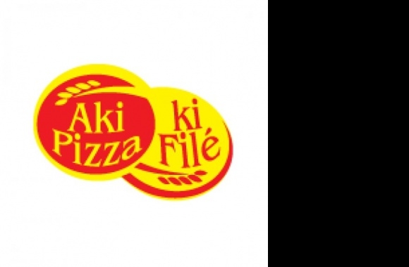 Aki Pizza ki Filé Logo