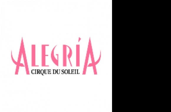 Alegria Cirque du Soleil Logo