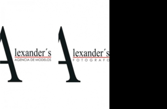 Alexander Model Agency & Fotografo Logo