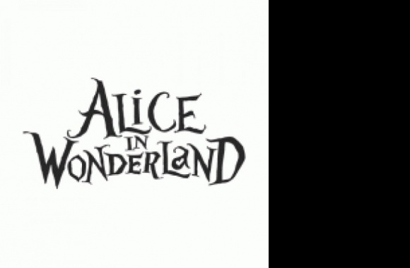 Alice in Wonderland (2010) Logo