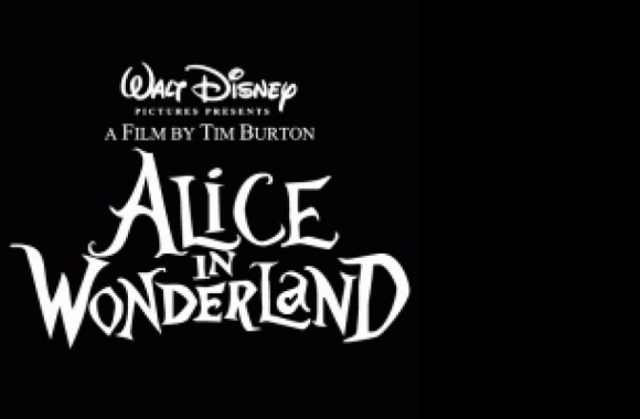 alice in wonderland - tim burton Logo
