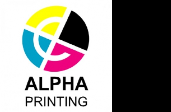 alpha printing Logo