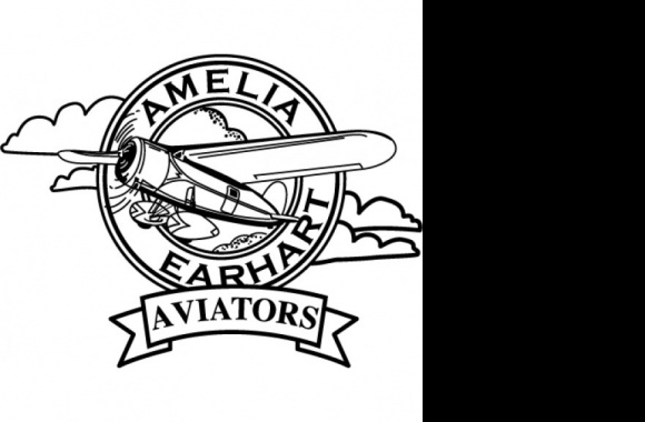 Amelia Earhart Aviators Logo