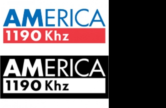 America 1190 AM Logo