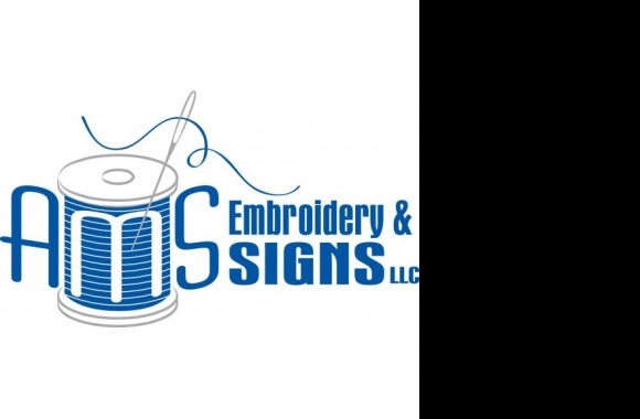 AMS Embroidery & Signs LLC Logo