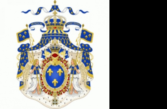 Armoiries de France (1814-1830) Logo