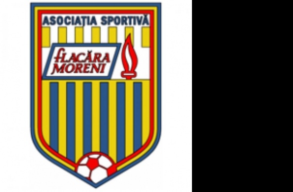 AS Flacara Moreni (late 80's logo) Logo