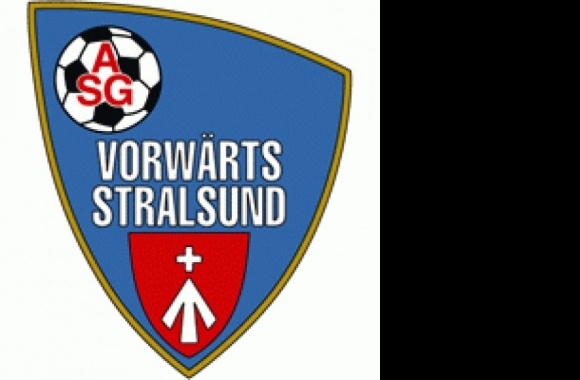 ASG Vorwarts Stralsund (70's logo) Logo