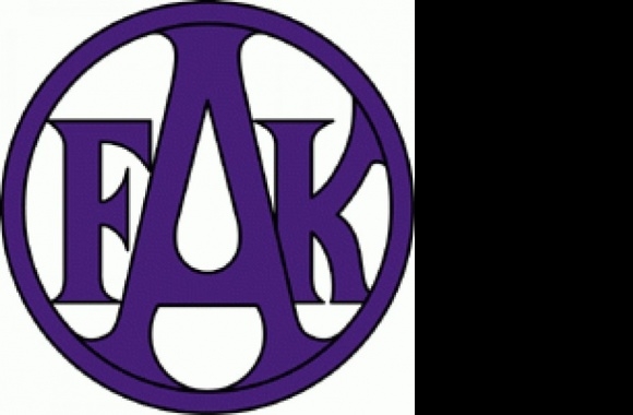 Austria FAK Wien (early 80's logo) Logo