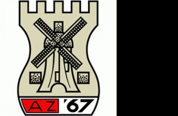 AZ '67 Alkmaar (80's logo) Logo