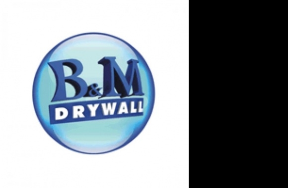 B&M Drywall Logo