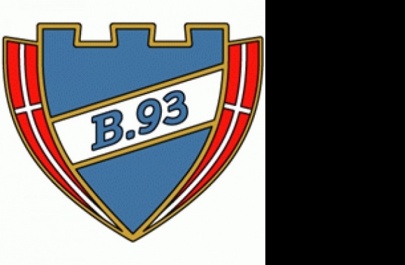 B 93 Kobenhavn (70's logo) Logo