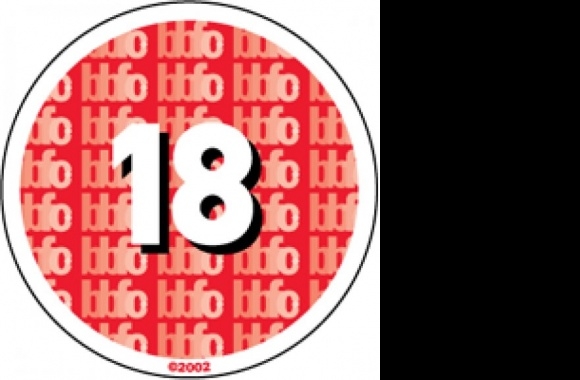 BBFC 18 Certificate UK Logo