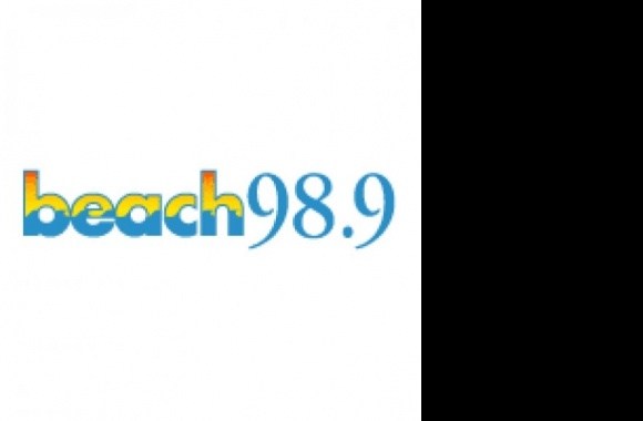 Beach 98.9 Logo