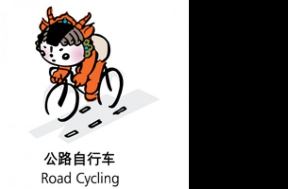 Beijing_2008_Mascot_Road_Cycling Logo