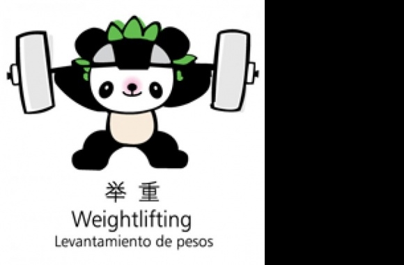 Bejing_2008_mascot_Weightlifting Logo