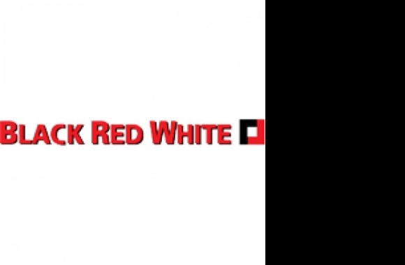 Black Red White Logo