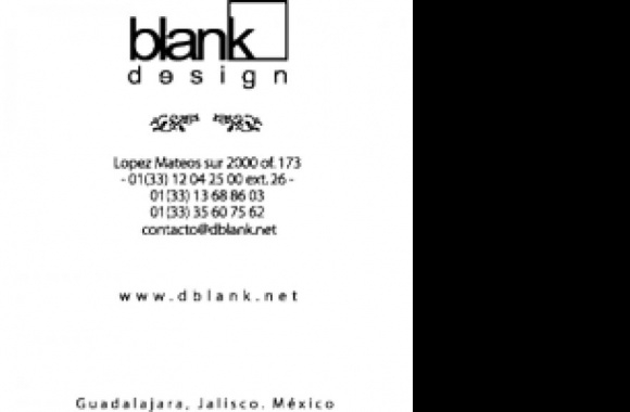 Blank Design Logo