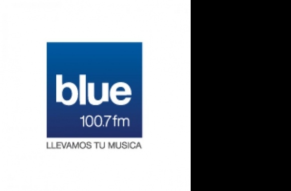 Blue 100.7 Logo