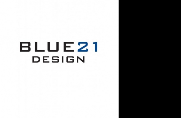 Blue 21 Design Logo