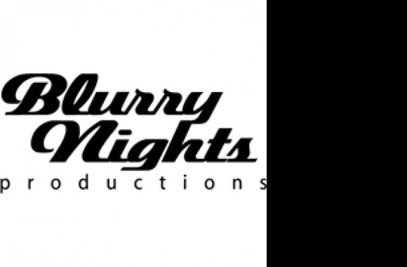 Blurry Nights Productions Logo