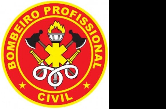 Bombeiro Profissional Civil Logo