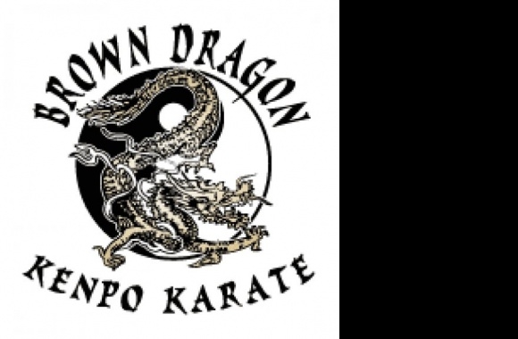 Brown Dragon Kempo Karate Logo