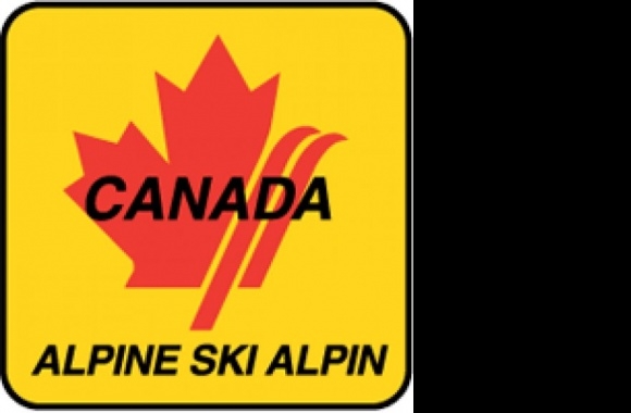Canada Alpine Ski Alpin Logo