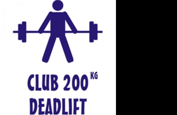 Club 200kg Deadlift Logo