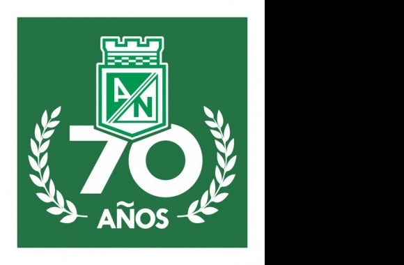 Club Atlético Nacional 70 Años Logo