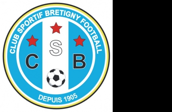 Club Sportif Bretigny Football Logo