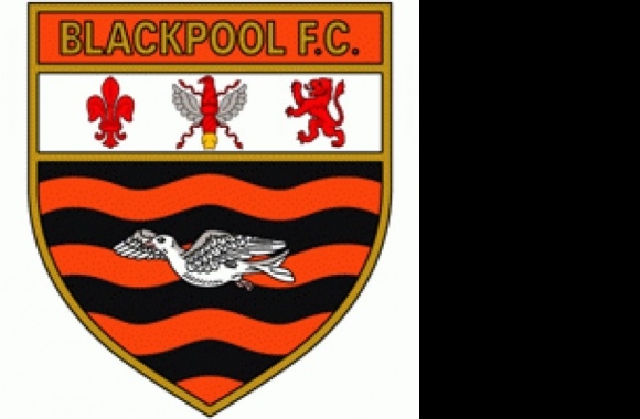 FC Blackpool (60's - 70's logo) Logo