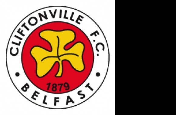 FC Cliftonville Belfast (old logo) Logo