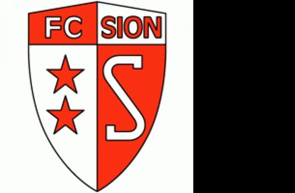 FC Sion (80's logo) Logo