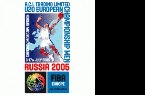 FIBA U20 European Championship Men Logo