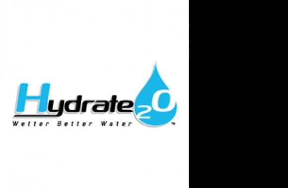 Hydrate2o wetter better water Logo