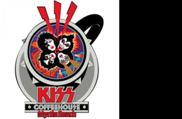 KISS Rock N' Roll Over Coffee cup Logo